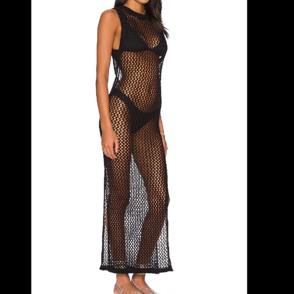 Beach Riot Black Holly Swim Coverup - Picture 3 of 6